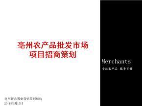 產(chǎn)品招商策劃方案